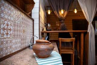 Гостевой дом Вишневый сад Городец Коттедж с собственным бассейном-4